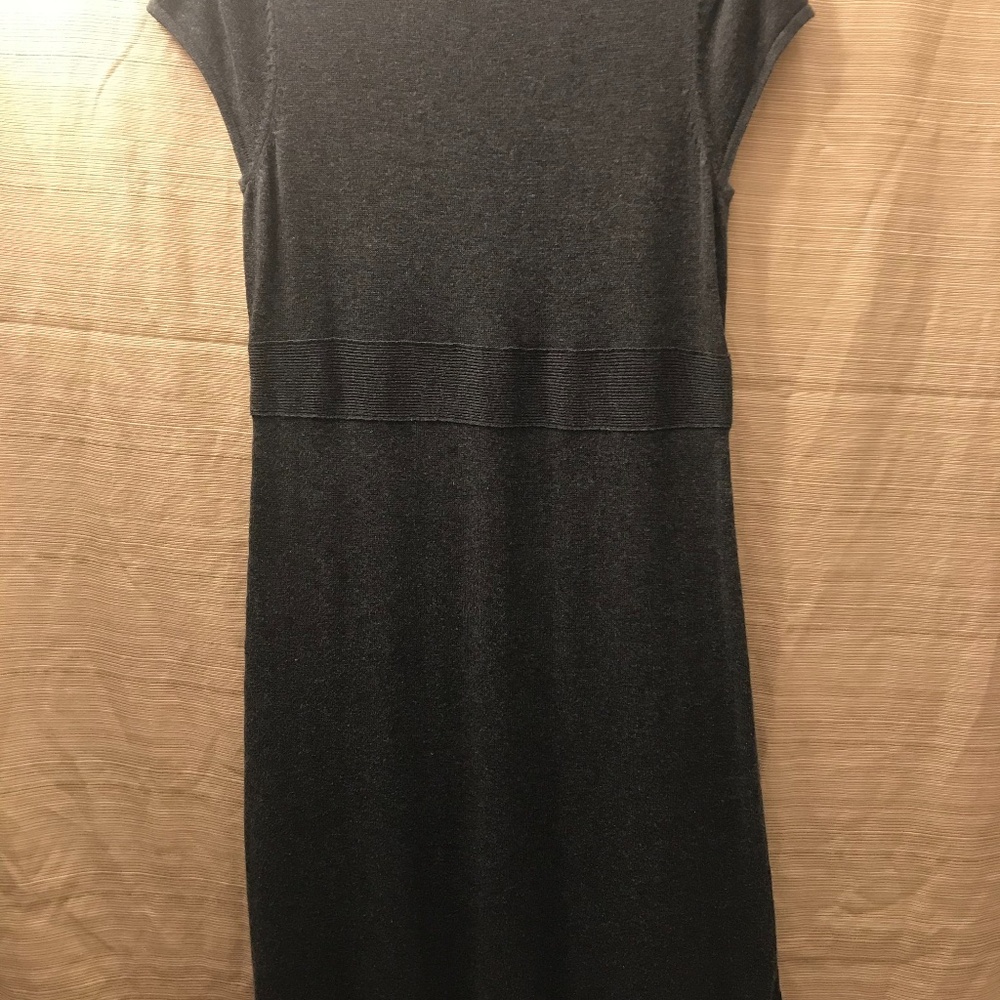 Gap dark gray knit dress size L